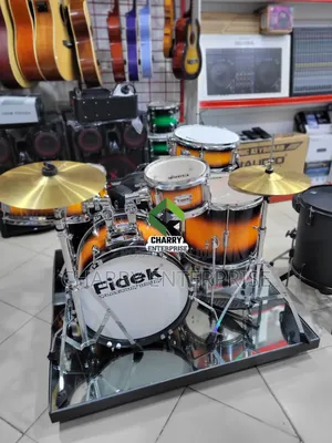 Fidek Platinum Drum Set Zipo 5 Seti Ya Ngoma for Church or Any Event
