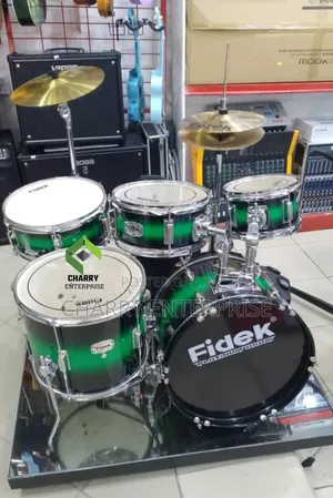 Fidek Platinum Drum Set Zipo 5 Seti Ya Ngoma for Church or Any Event