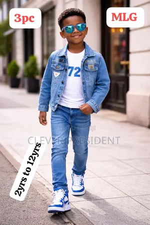 Set Full Za Jeans Za Watoto