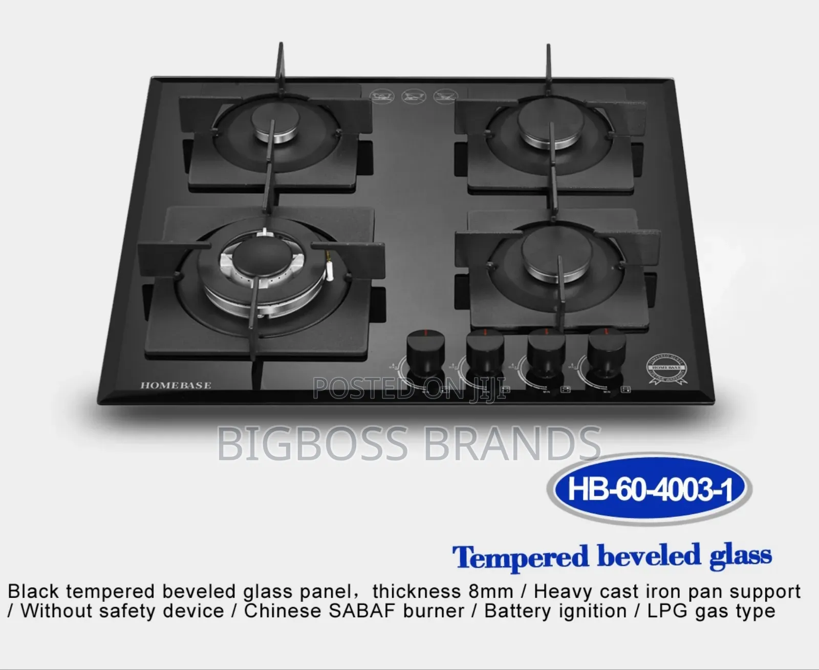 Homebase Cooker Hb-60-4003-1 Gas Type