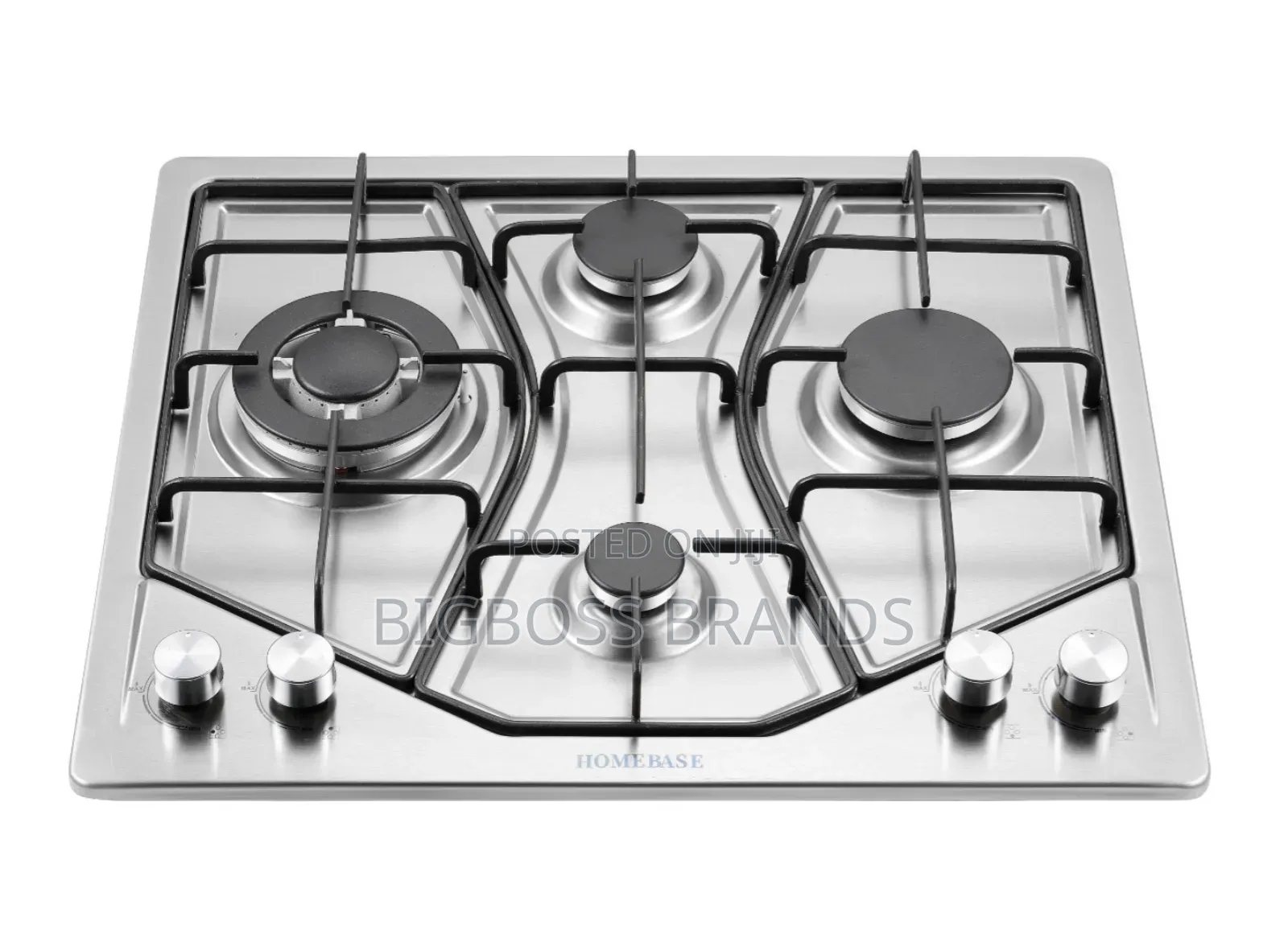 Homebase Cooker 4 Gas Hb-Ss-4060 (Stainless Steel) (Full Gas)