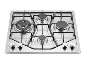 Homebase Cooker 4 Gas Hb-Ss-4060 (Stainless Steel) (Full Gas)