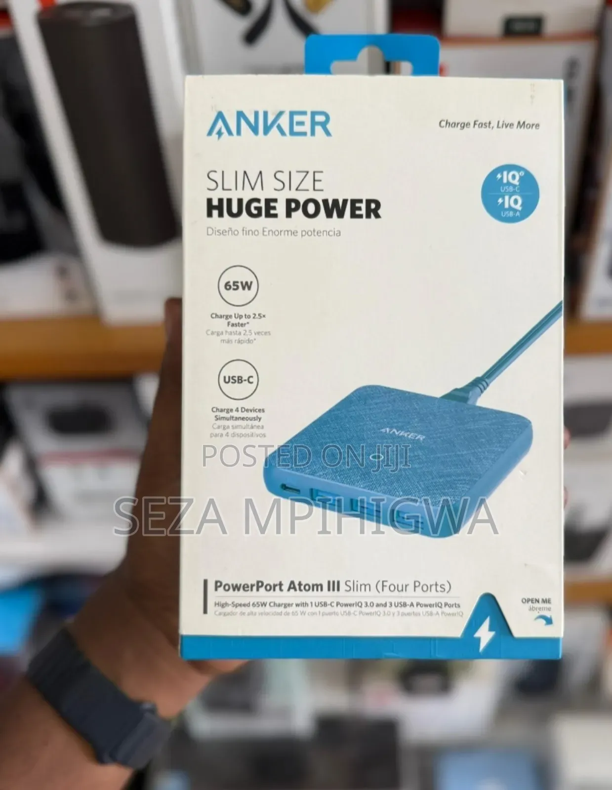 Anker Powerport Atom Iii Slim (Four Ports)