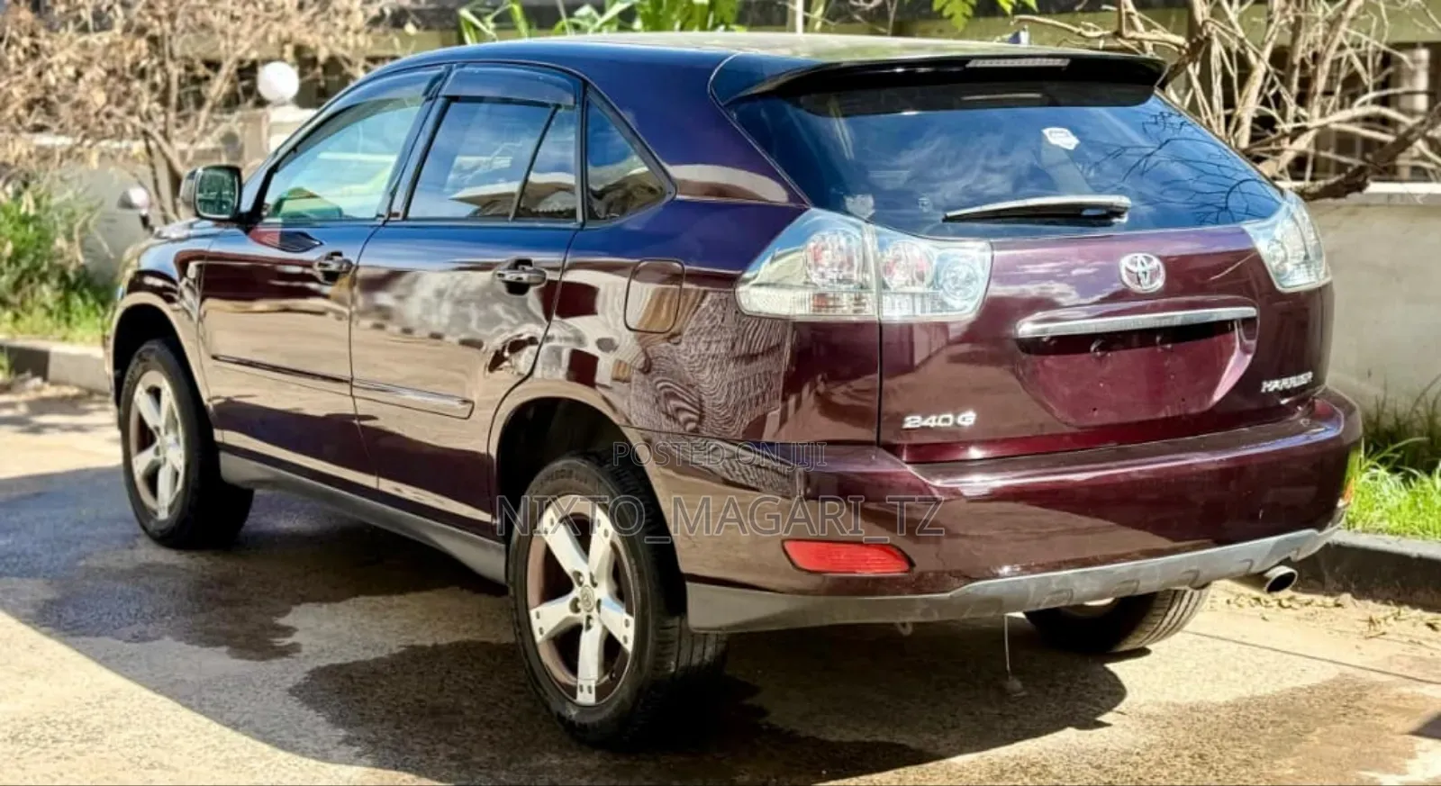 Toyota Harrier 2007 Black