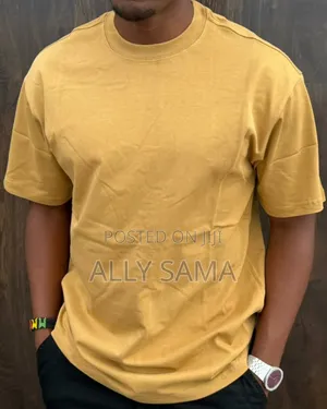 Mens Tshirt Plain Material Cotton All Colors