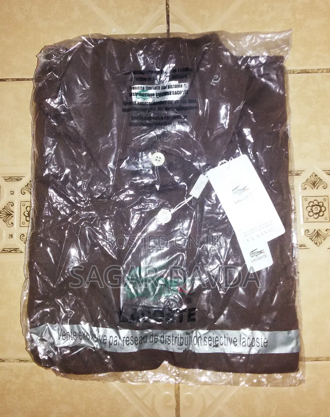 Lacoste T-Shirt (Brown)