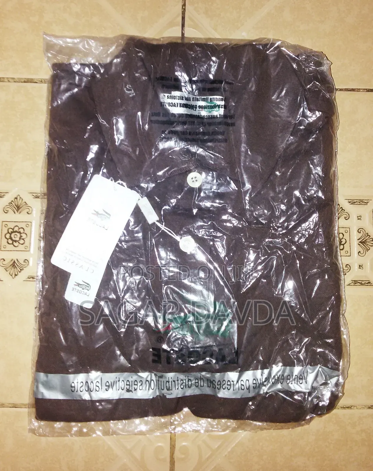 Lacoste T-Shirt (Brown)