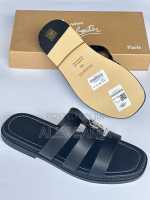 Men's Sandals Material Leather Brand Hermes