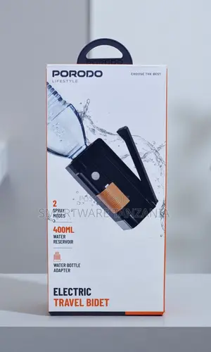 Porodo Lifestyle Electric Travel Bidet 400ml 2 Spray Modes