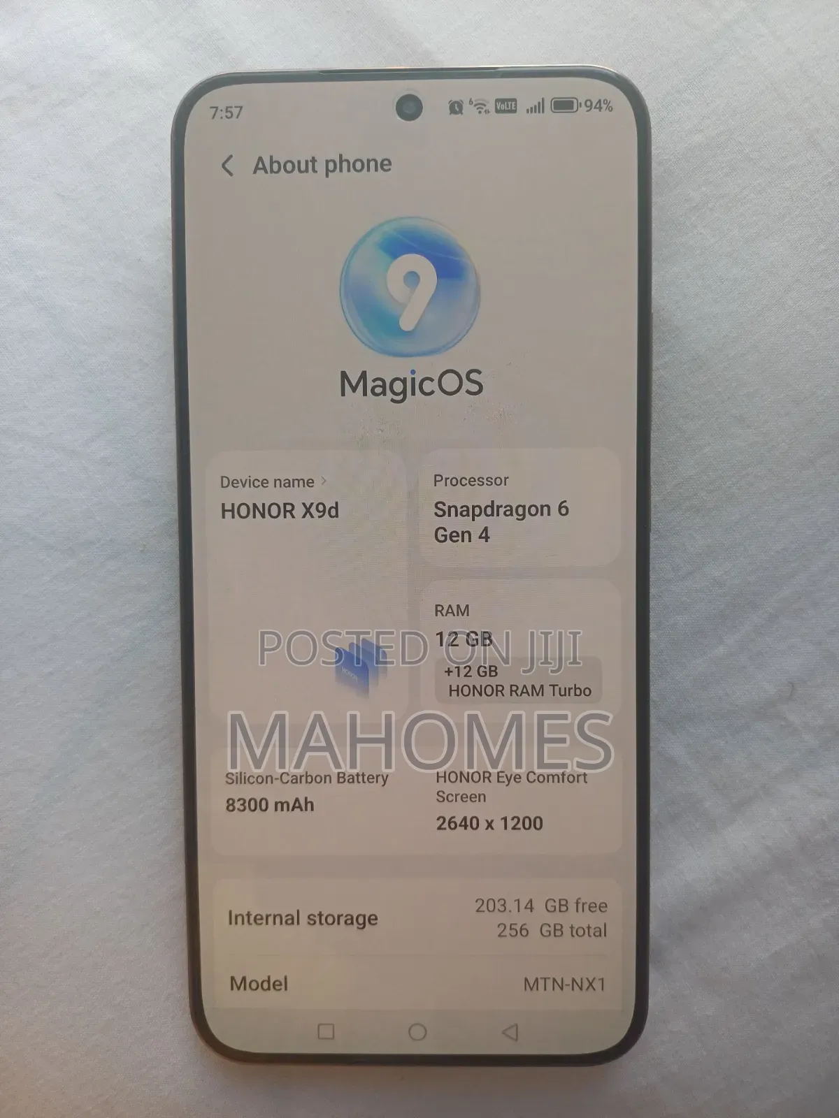 New Honor X9c 256 GB