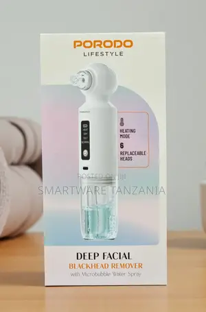Porodo Deep Facial Blackhead Remover Microbubble Spray Heating Mode