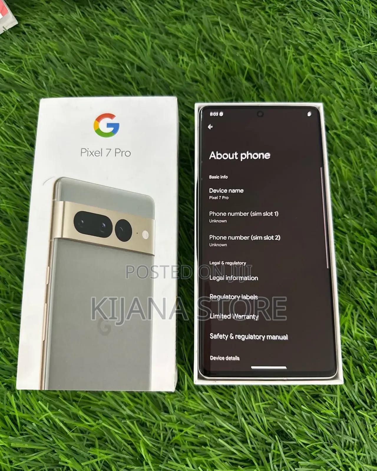 New Google Pixel 7 Pro 128 GB Green