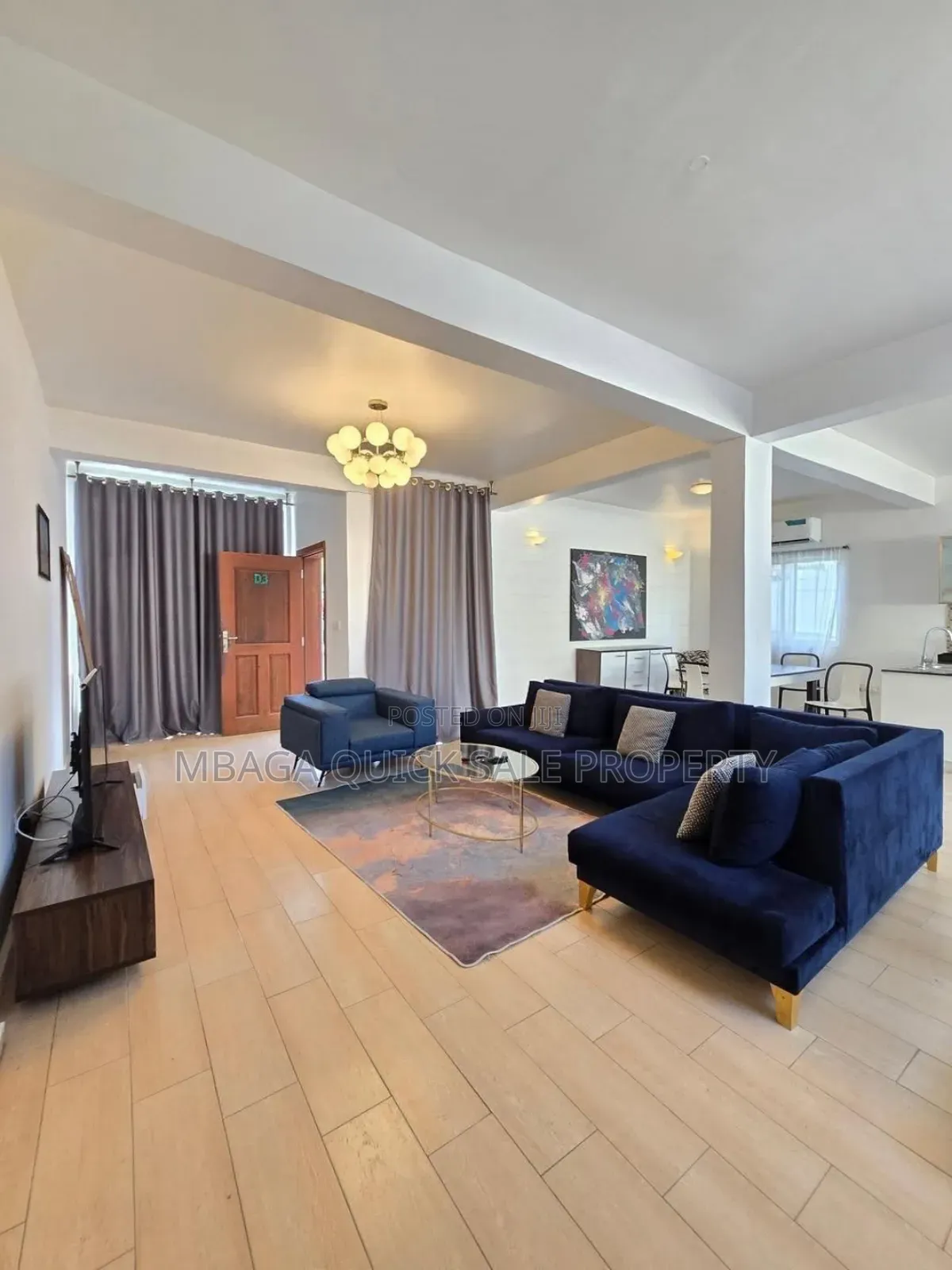 Furnished 3bdrm House in Masaki for rent
