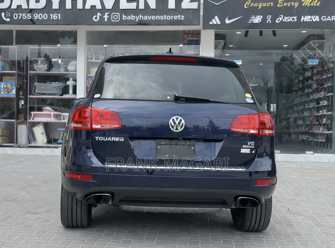 Volkswagen Touareg 2011 Blue