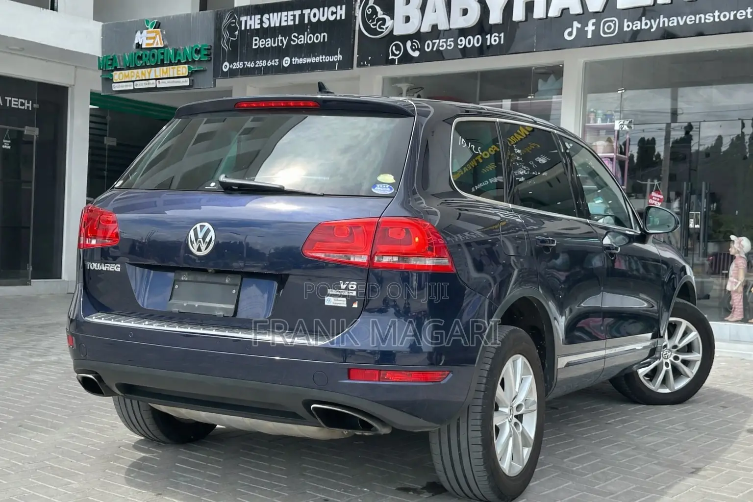 Volkswagen Touareg 2011 Blue