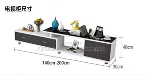 S-001 Model Is a Modern, Extendable Tv Stand