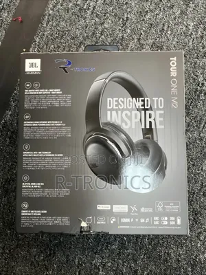JBL Tour One M2 Wireless Over-Ear Headphones - Black
