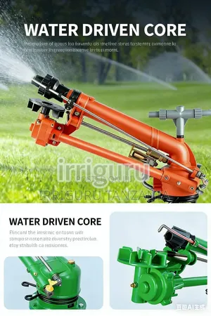 63 Mm Irrigation Sprinkler Gear Driven