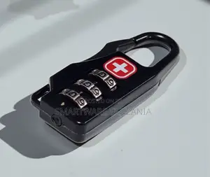 Swiss Cross 3-Dial Combination Luggage Lock Compact Travel Lock