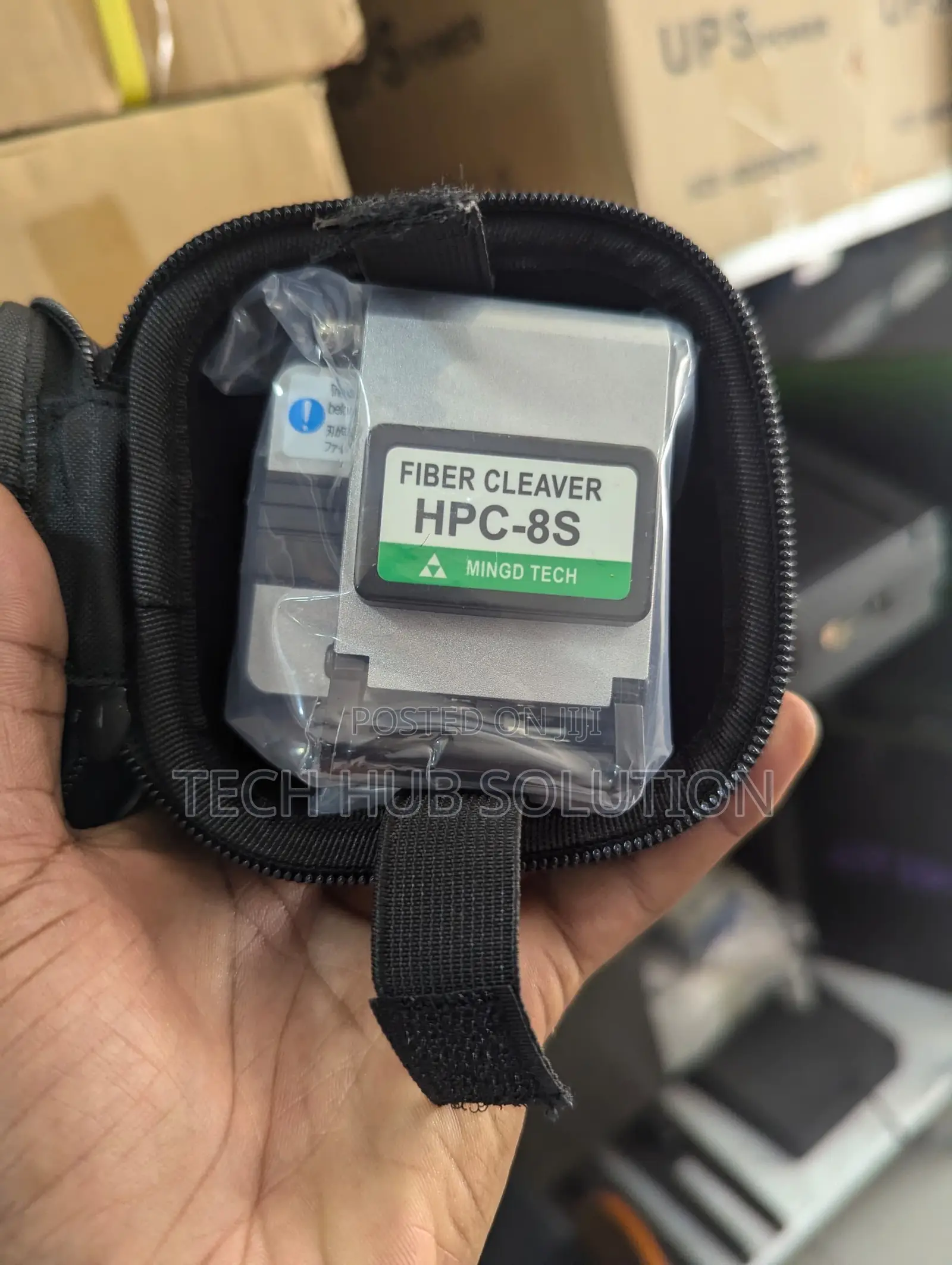 Fiber Optic Cleaver