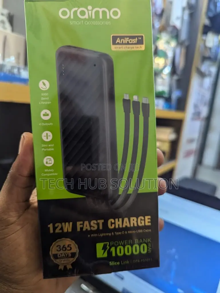 Oraimo 10000mah Power Bank