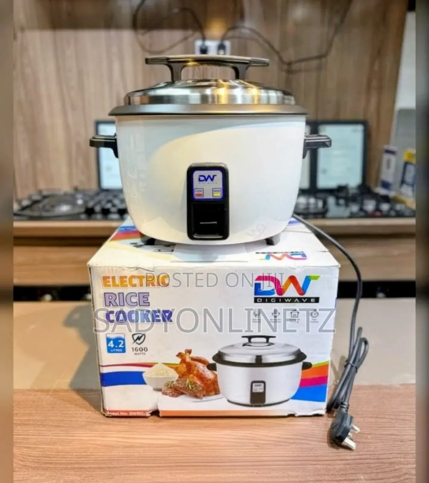 Electric Rice Cooker 4.2liter=3.8kg