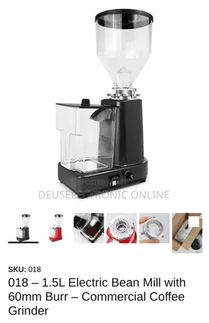 Electric Bean Mill With 60mm Burr_ Commercial Coffee Grinder