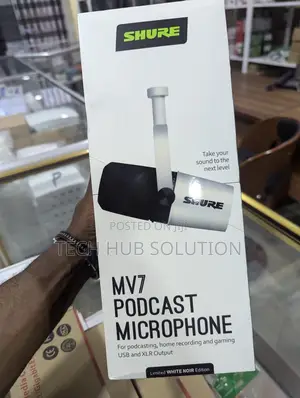 Shure Mv7 Podcast Microphone