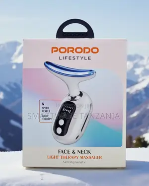 Porodo Face And Neck Light Therapy Massager Skin Rejuvenator