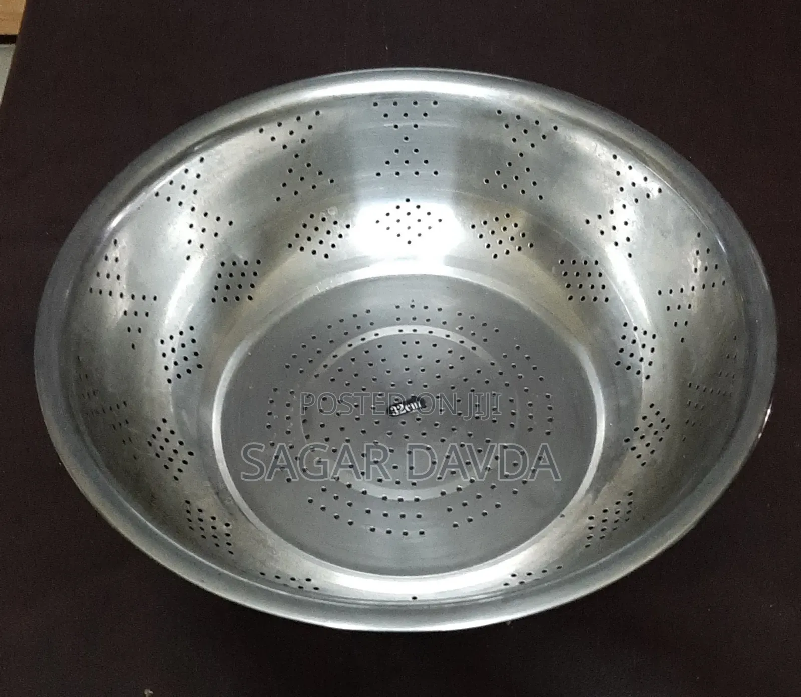 Stainless Steel Colander/Strainer 32cm