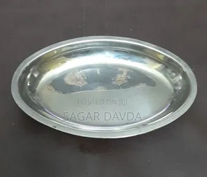 Stainless Steel Oval Plate