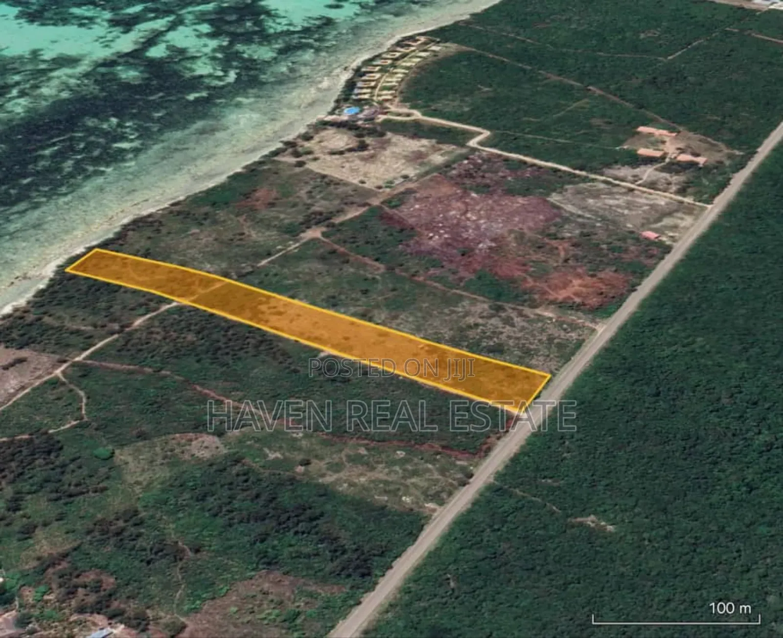 Beach Plot for Sale at Zanzibar