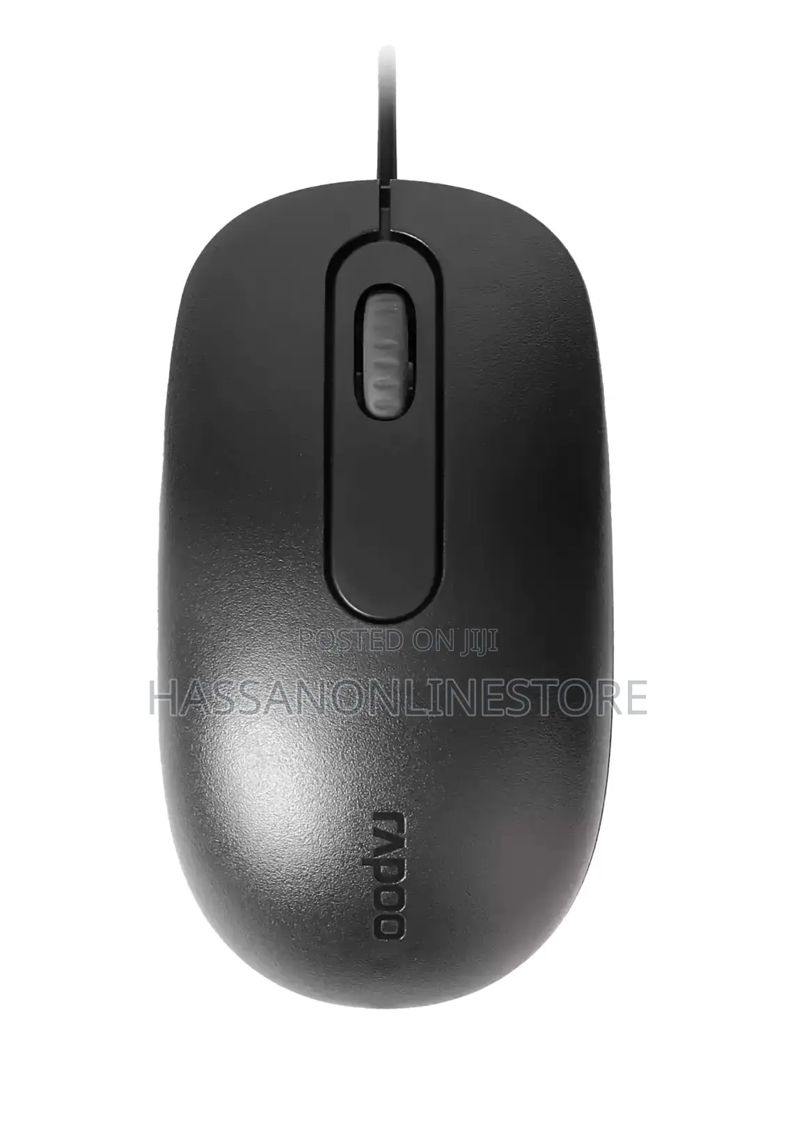 Rapoo N200 Wired Optical Mouse – Black