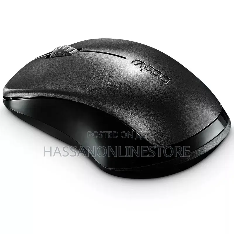 Rapoo 1620 Wireless Mouse - Black