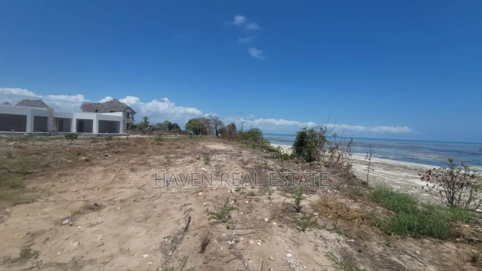 Beach Plot for Sale at Zanzibar