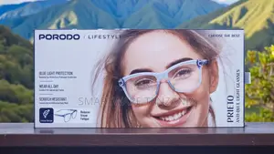 Porodo Prieto Anti Blue Light Glasses Unisex Lightweight Blue Frame