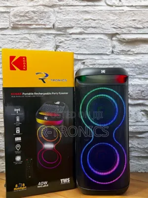 Kodak PRPS-1761 Portable, Rechargeable Bluetooth Party Speaker