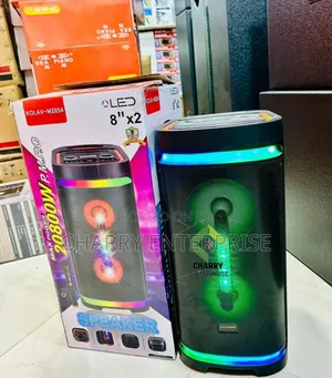 Sound Nzuri Kolav 20800w Pmpo
8" × 2
Rechargeble Speaker With Mic