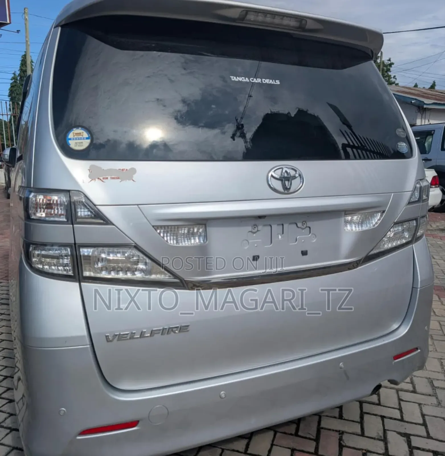 Toyota Vellfire 2008 Silver