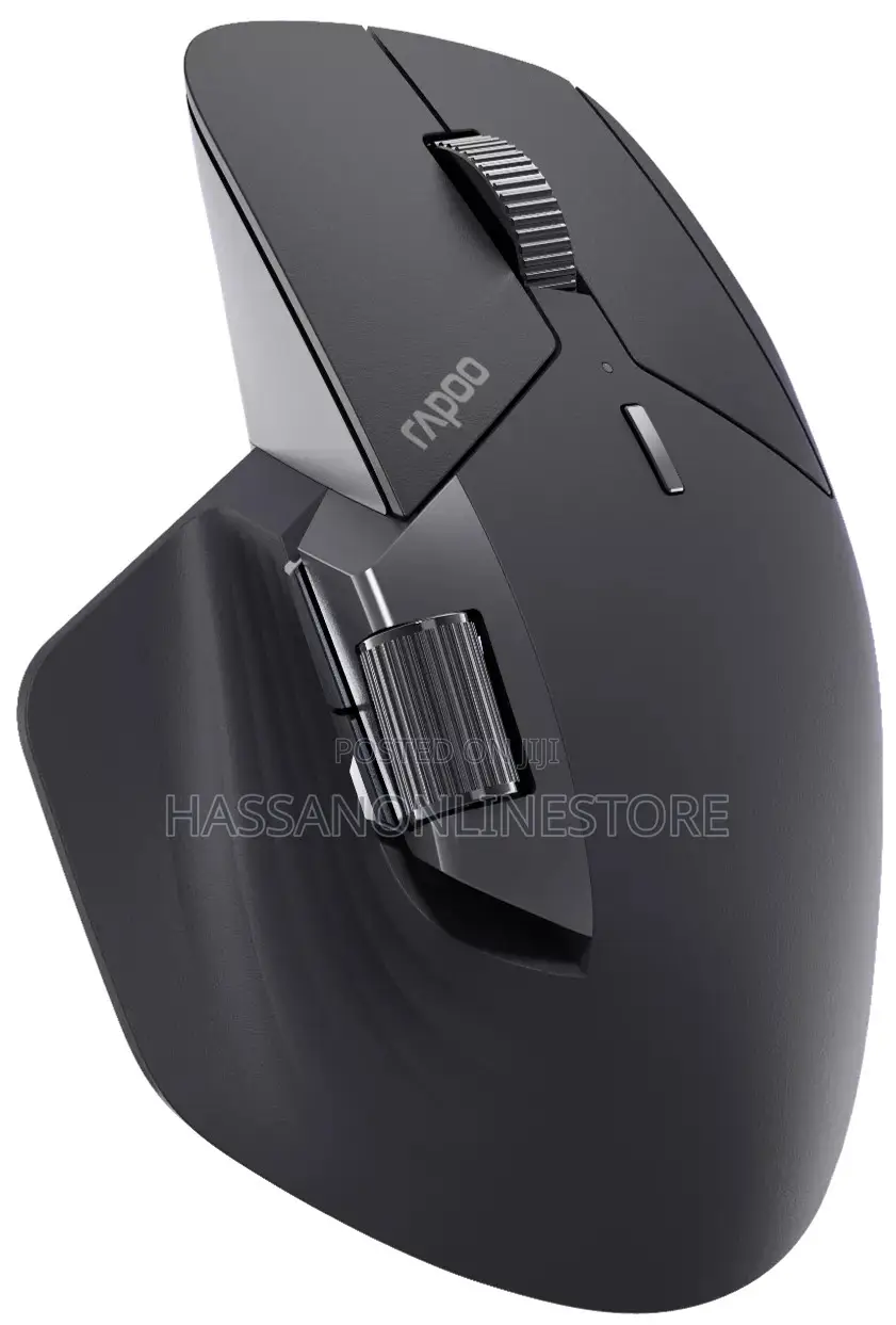 Rapoo Mt760l Multi-Mode Wireless Optical Mouse - Black