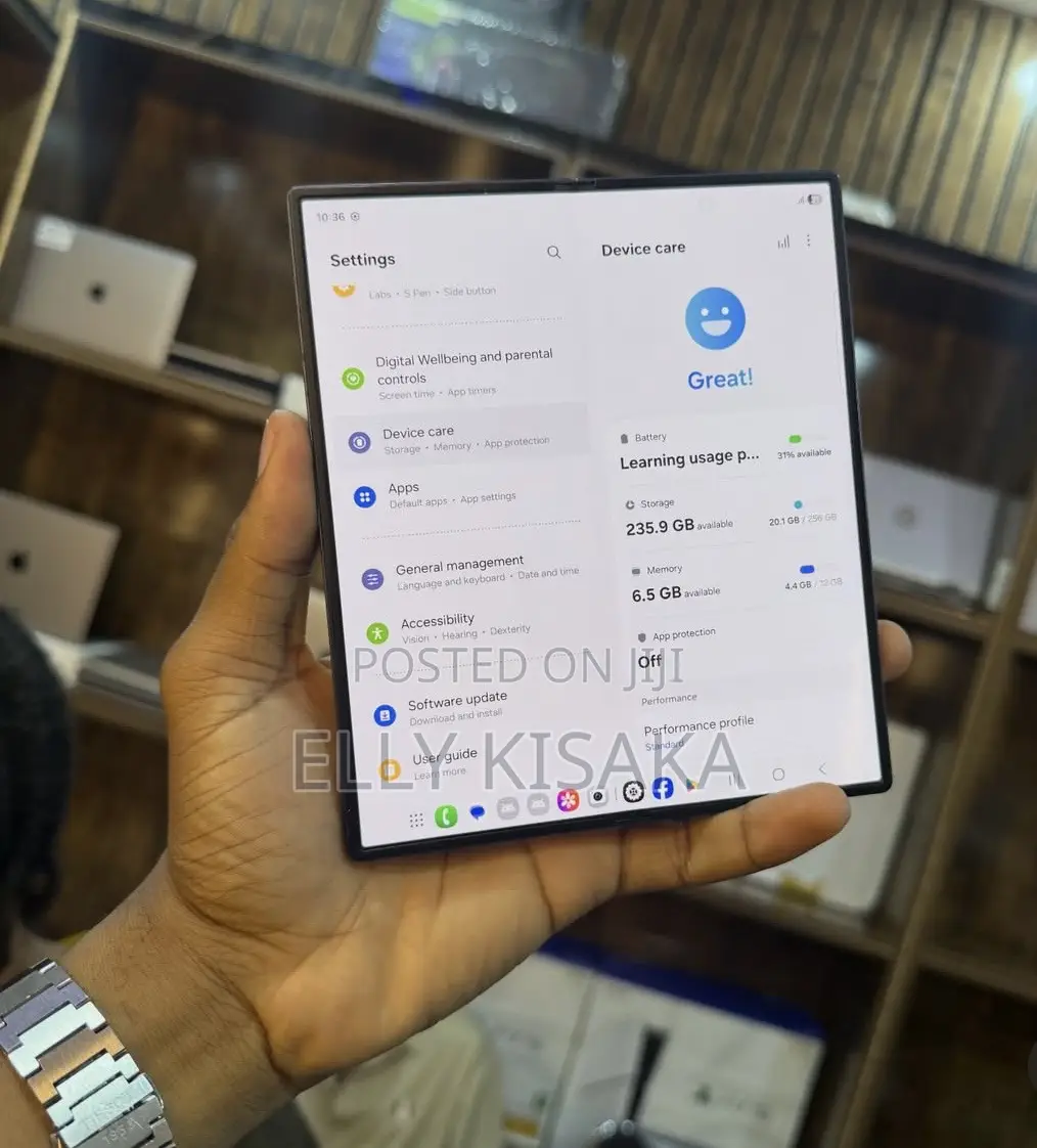 New Samsung Galaxy Z Fold6 256 GB Blue