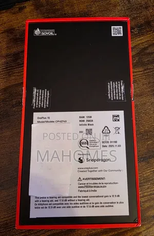 New OnePlus 15 256 GB