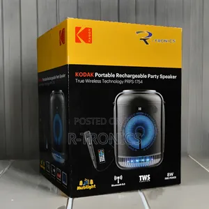 Kodak Portable Rechargeable Bluetooth Party Speaker (Prps-1754)