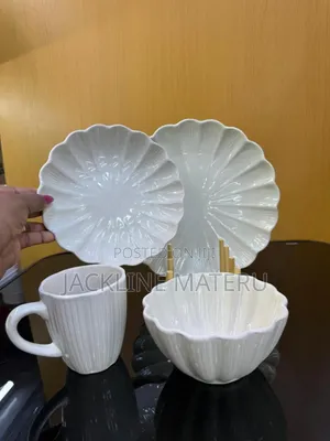 White Dinner Set 24pcs Classic