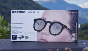 Porodo Dale Round Frame Sunglasses Adaptive Brightness Flex Frame