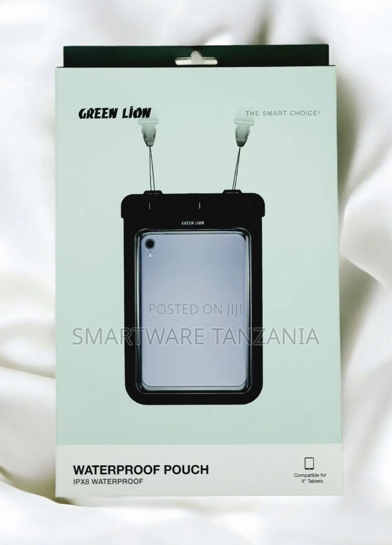 Green Lion Ipx8 Waterproof Pouch 9 Inch Tablet Dual Lanyard Strap