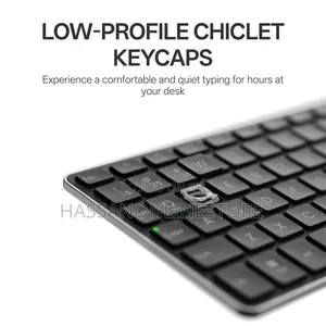 Rapoo E900t Portable Mini Wireless Keyboard With Touchpad - Black