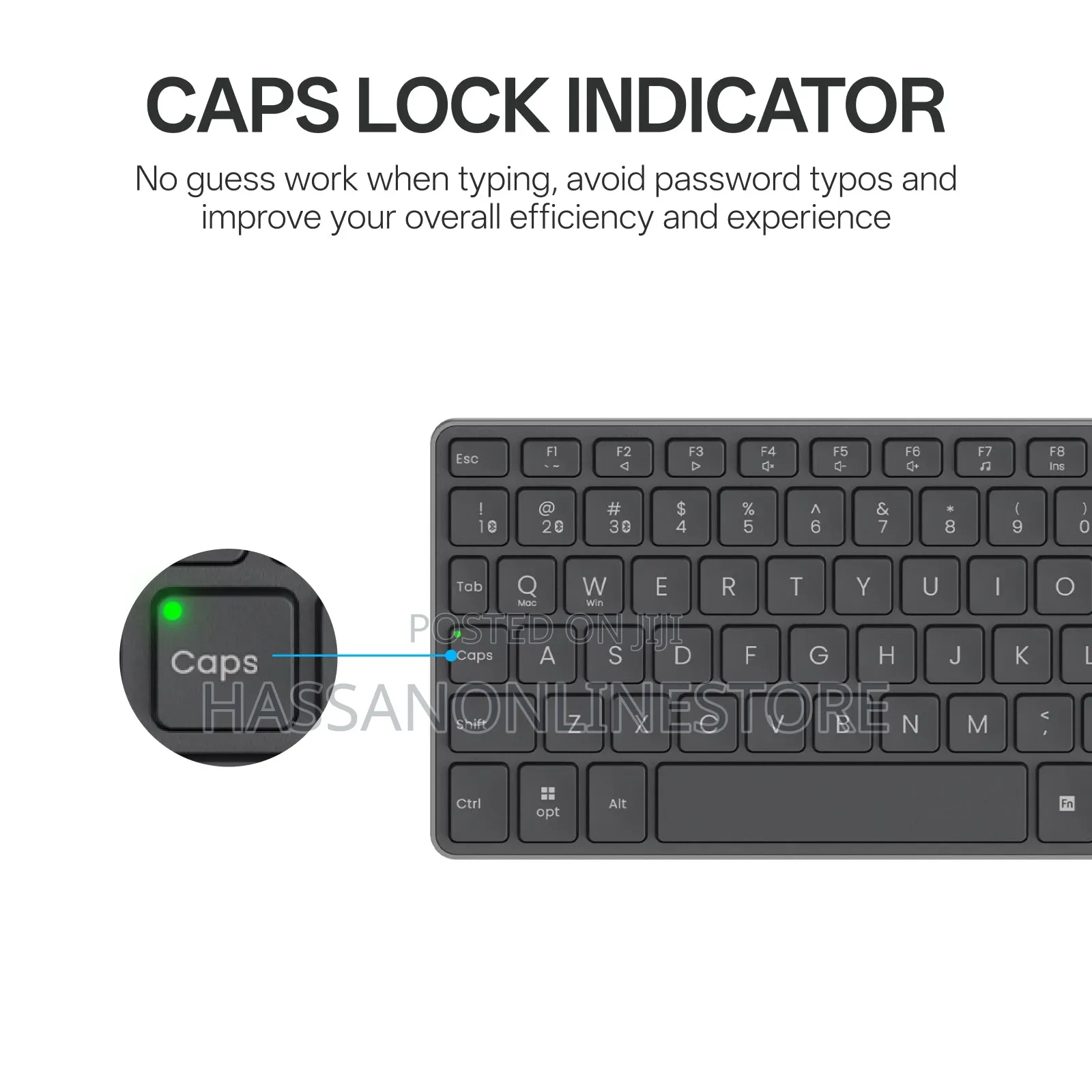 Rapoo E900t Portable Mini Wireless Keyboard With Touchpad - Black