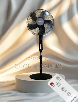16" Poacoll Stand Fan With a Remote Controller