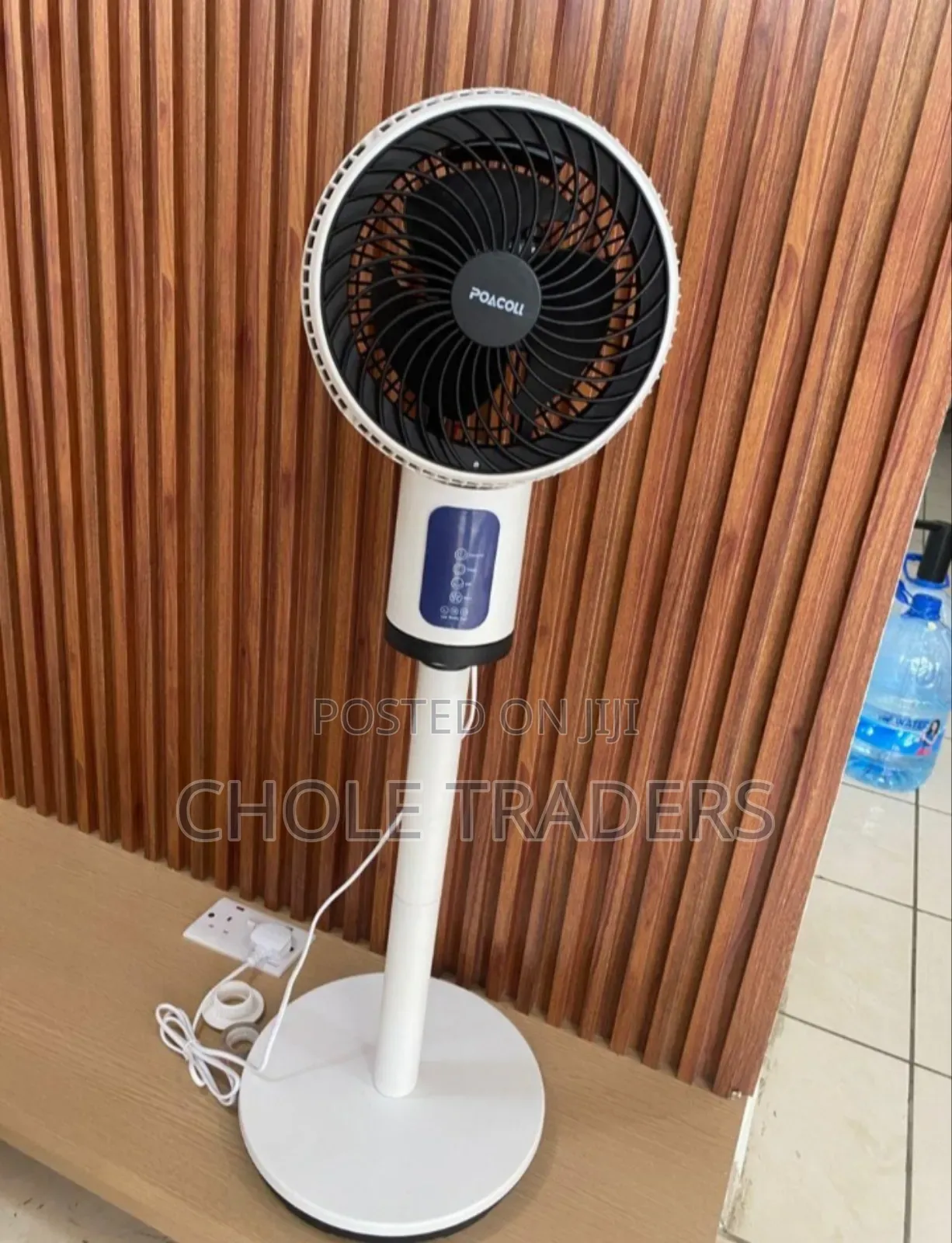Small Poacoll Stand Fan With Touch Screen